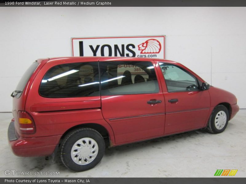 Laser Red Metallic / Medium Graphite 1998 Ford Windstar
