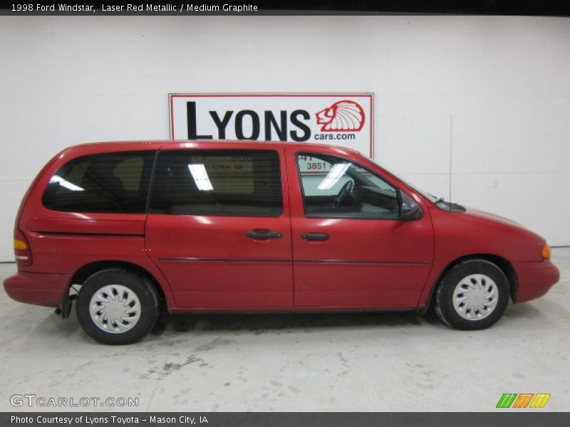 Laser Red Metallic / Medium Graphite 1998 Ford Windstar
