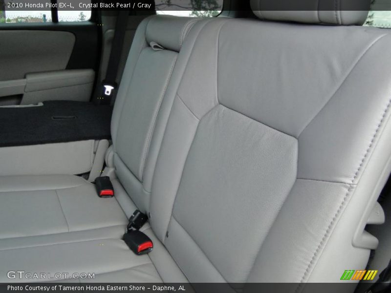 Crystal Black Pearl / Gray 2010 Honda Pilot EX-L