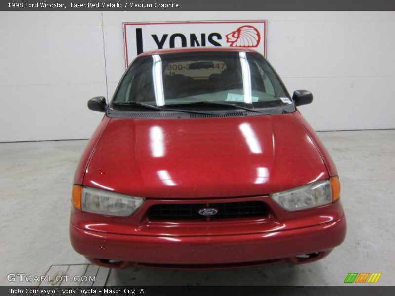 Laser Red Metallic / Medium Graphite 1998 Ford Windstar