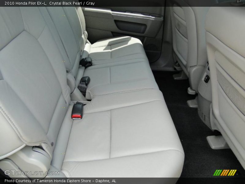 Crystal Black Pearl / Gray 2010 Honda Pilot EX-L