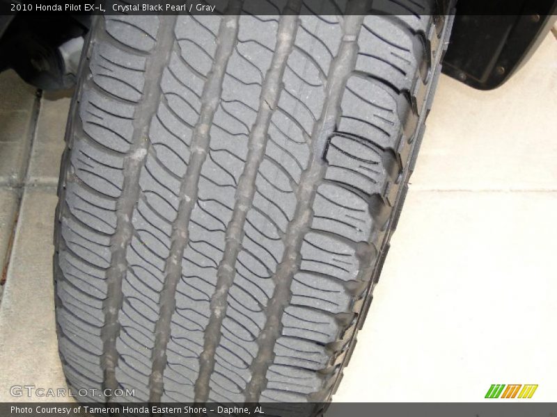 Crystal Black Pearl / Gray 2010 Honda Pilot EX-L