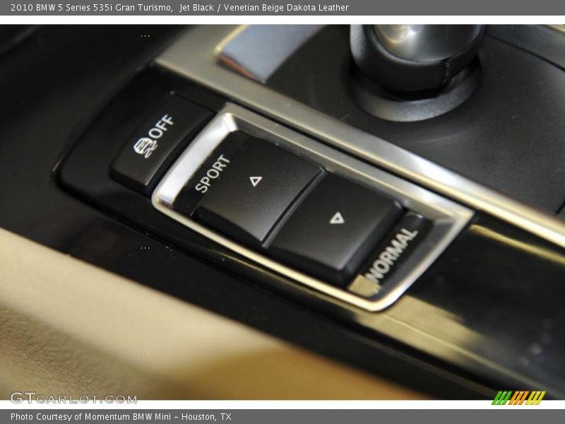 Jet Black / Venetian Beige Dakota Leather 2010 BMW 5 Series 535i Gran Turismo