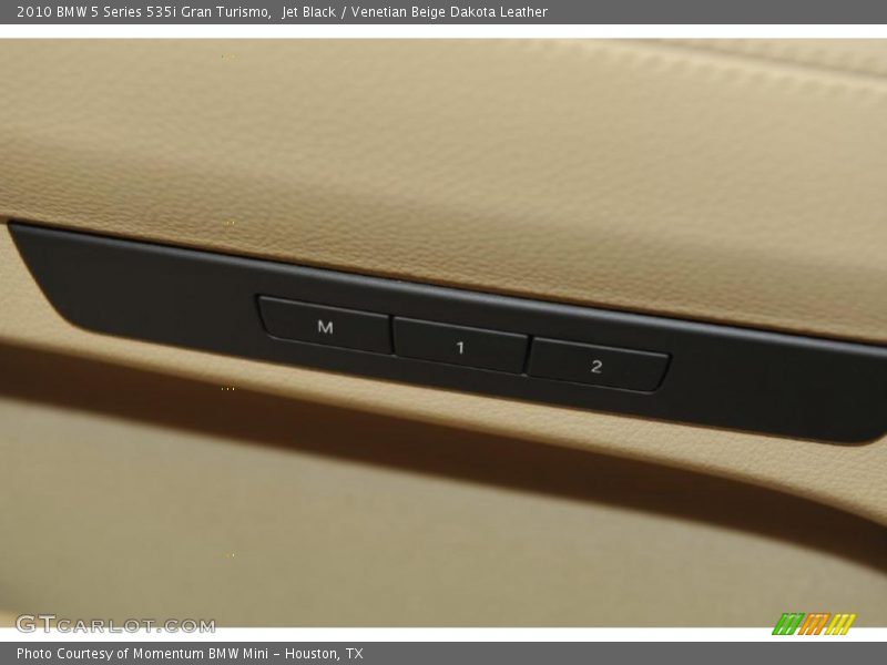 Jet Black / Venetian Beige Dakota Leather 2010 BMW 5 Series 535i Gran Turismo