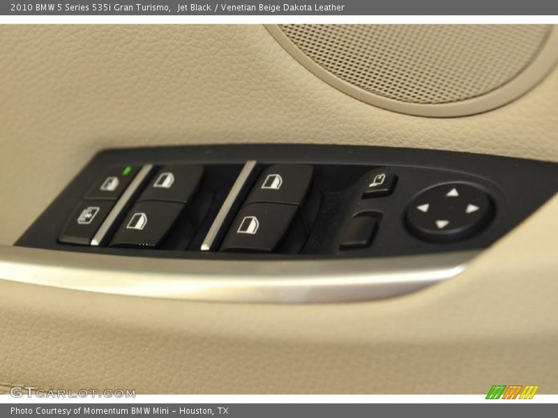 Jet Black / Venetian Beige Dakota Leather 2010 BMW 5 Series 535i Gran Turismo