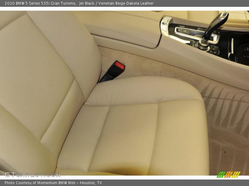 Jet Black / Venetian Beige Dakota Leather 2010 BMW 5 Series 535i Gran Turismo