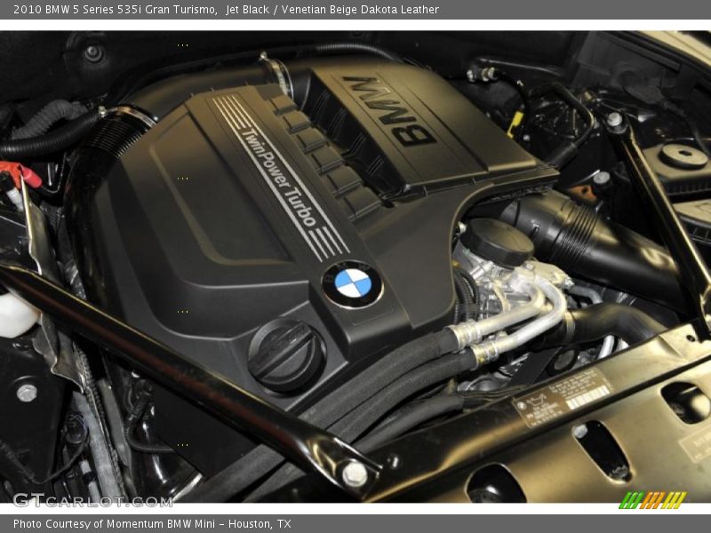 Jet Black / Venetian Beige Dakota Leather 2010 BMW 5 Series 535i Gran Turismo
