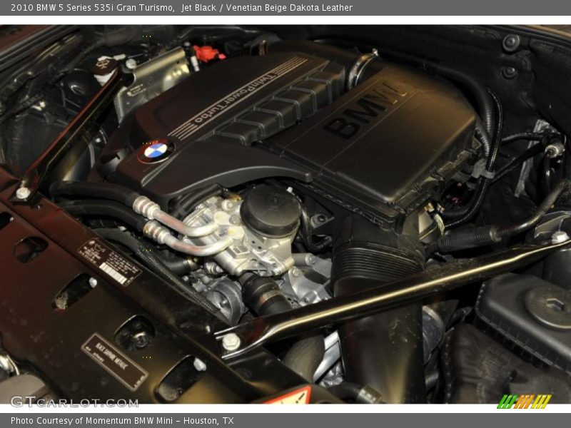 Jet Black / Venetian Beige Dakota Leather 2010 BMW 5 Series 535i Gran Turismo