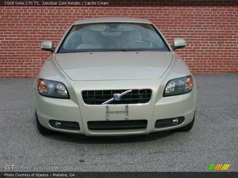 Zanzibar Gold Metallic / Calcite Cream 2008 Volvo C70 T5