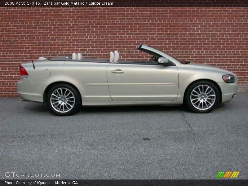 Zanzibar Gold Metallic / Calcite Cream 2008 Volvo C70 T5