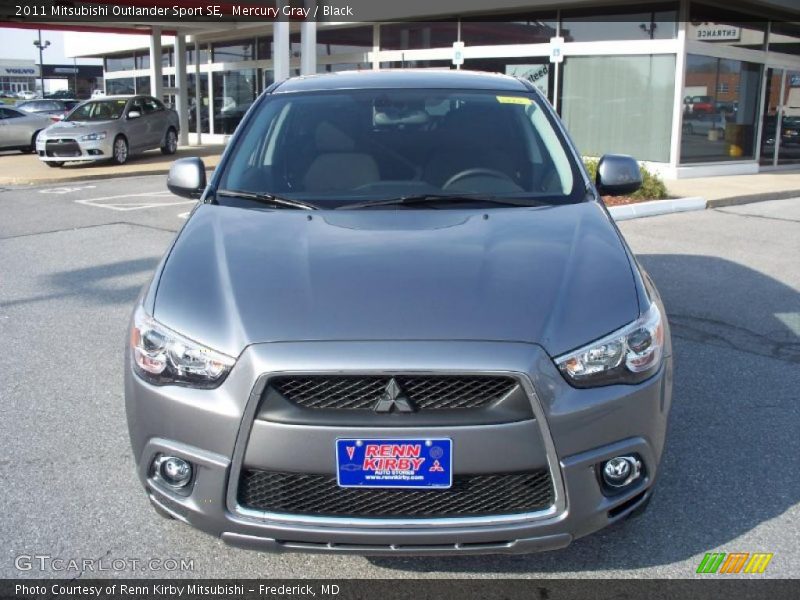 Mercury Gray / Black 2011 Mitsubishi Outlander Sport SE