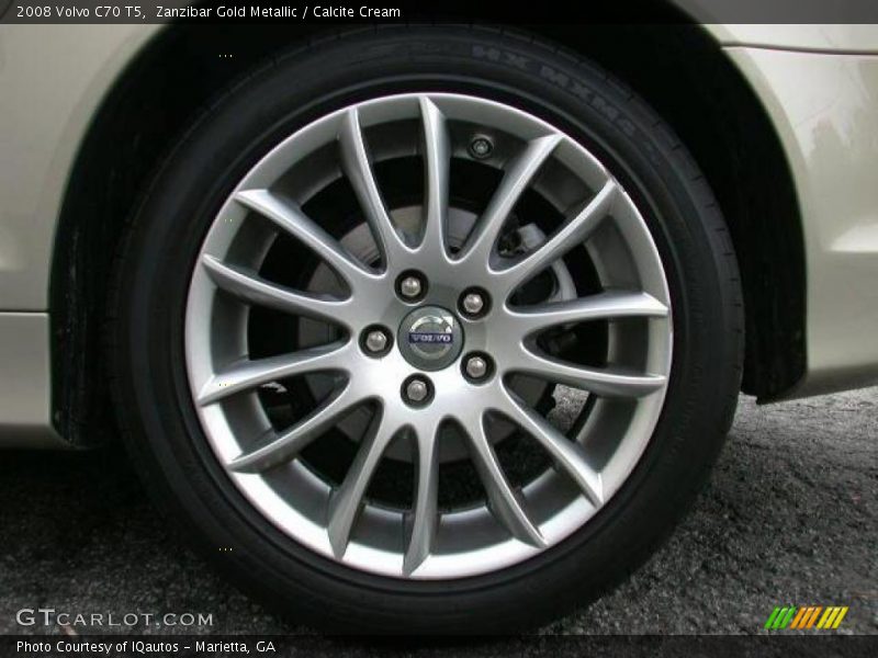 Zanzibar Gold Metallic / Calcite Cream 2008 Volvo C70 T5