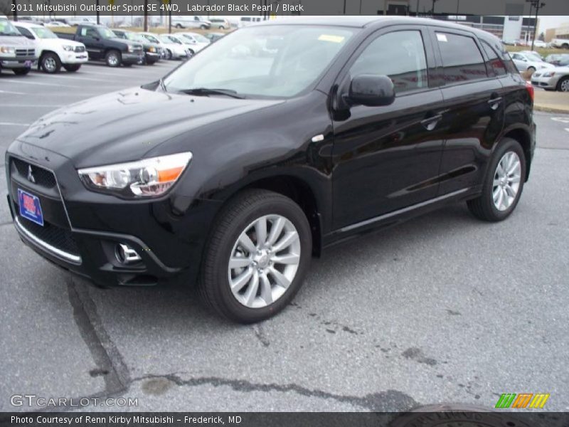 Labrador Black Pearl / Black 2011 Mitsubishi Outlander Sport SE 4WD