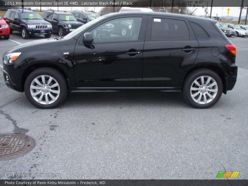  2011 Outlander Sport SE 4WD Labrador Black Pearl