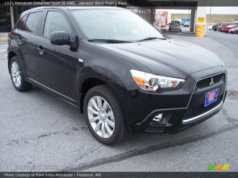 Labrador Black Pearl / Black 2011 Mitsubishi Outlander Sport SE 4WD