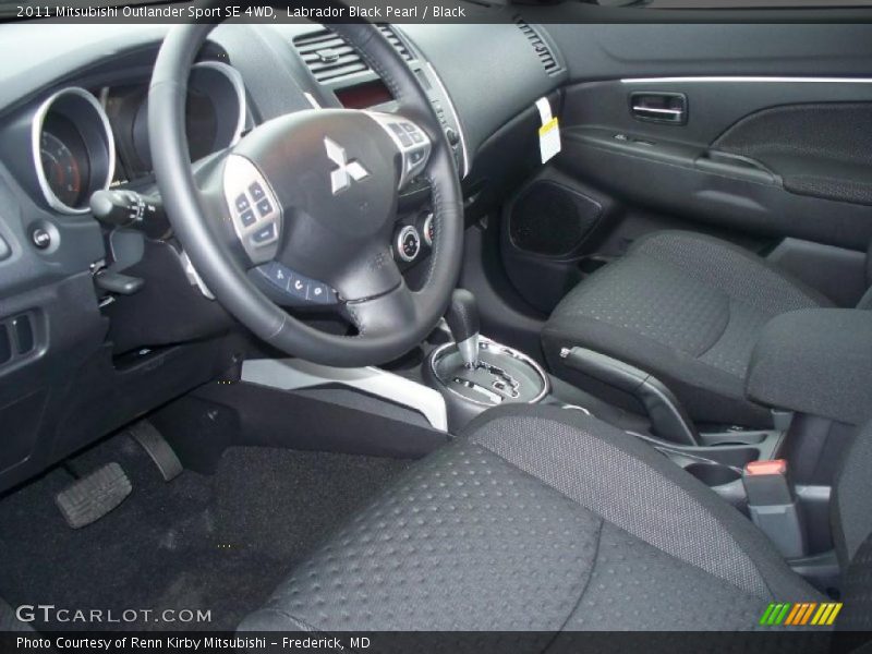  2011 Outlander Sport SE 4WD Black Interior