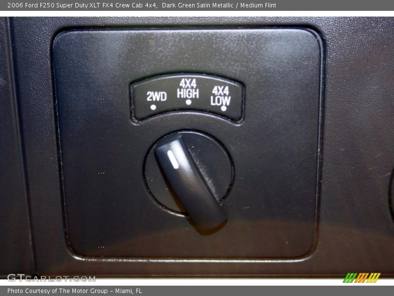 Dark Green Satin Metallic / Medium Flint 2006 Ford F250 Super Duty XLT FX4 Crew Cab 4x4