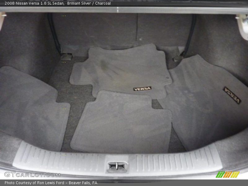 Brilliant Silver / Charcoal 2008 Nissan Versa 1.8 SL Sedan