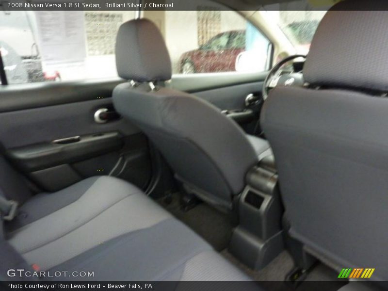 Brilliant Silver / Charcoal 2008 Nissan Versa 1.8 SL Sedan