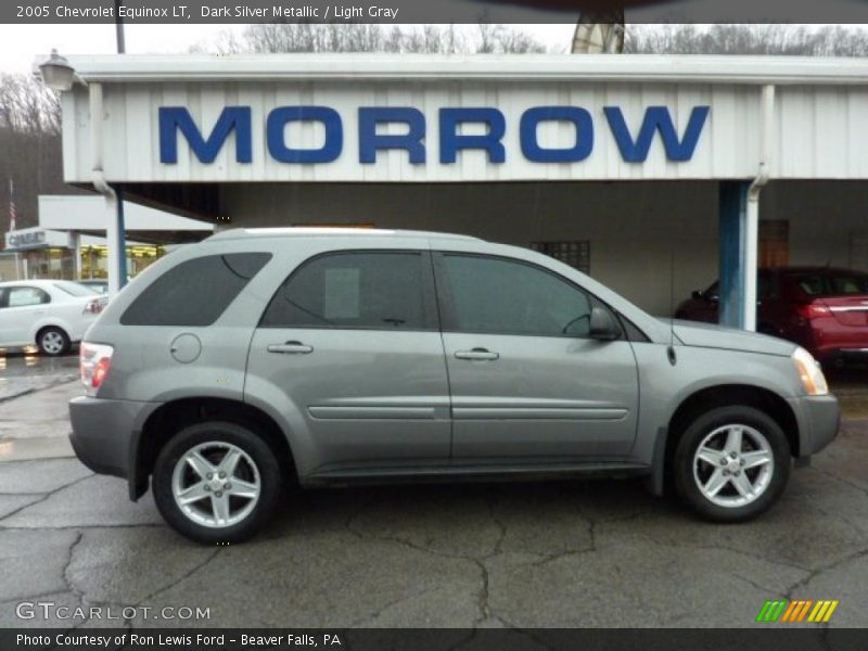 Dark Silver Metallic / Light Gray 2005 Chevrolet Equinox LT