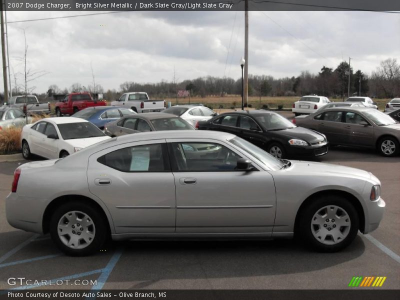 Bright Silver Metallic / Dark Slate Gray/Light Slate Gray 2007 Dodge Charger