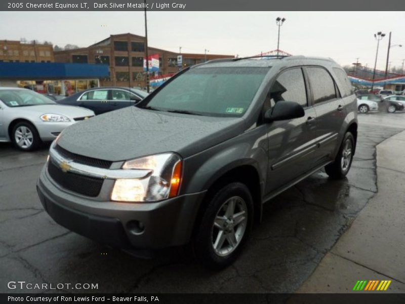 Dark Silver Metallic / Light Gray 2005 Chevrolet Equinox LT