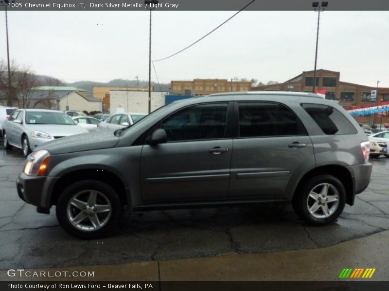Dark Silver Metallic / Light Gray 2005 Chevrolet Equinox LT