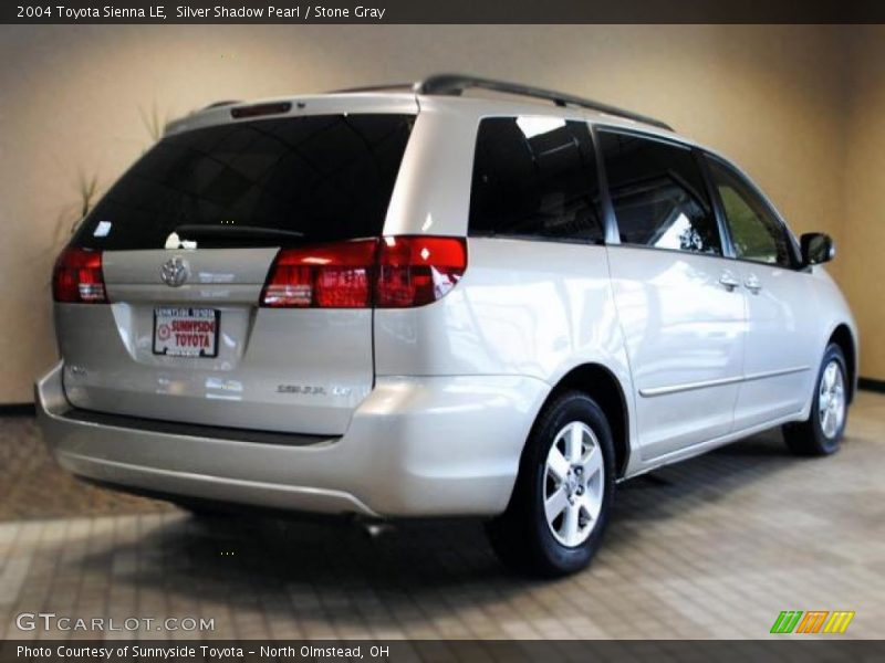 Silver Shadow Pearl / Stone Gray 2004 Toyota Sienna LE