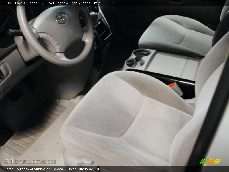 Silver Shadow Pearl / Stone Gray 2004 Toyota Sienna LE