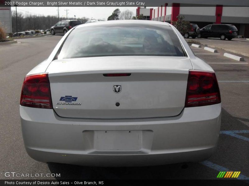 Bright Silver Metallic / Dark Slate Gray/Light Slate Gray 2007 Dodge Charger