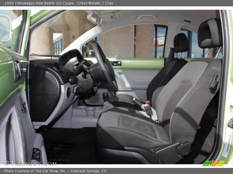 Green Metallic / Gray 1999 Volkswagen New Beetle GLS Coupe