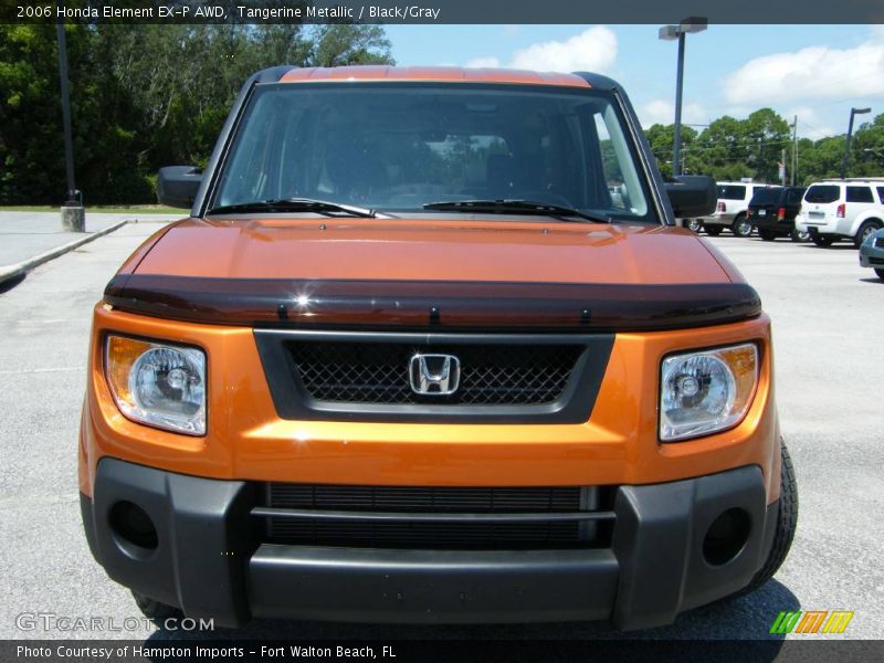 Tangerine Metallic / Black/Gray 2006 Honda Element EX-P AWD