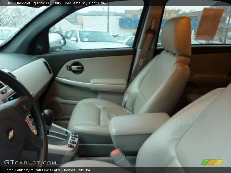 Dark Silver Metallic / Light Gray 2005 Chevrolet Equinox LT