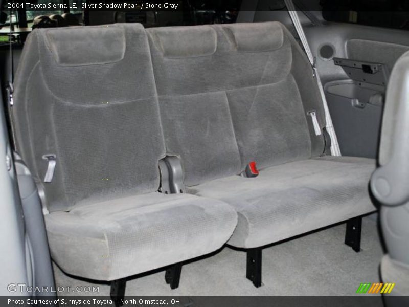 Silver Shadow Pearl / Stone Gray 2004 Toyota Sienna LE