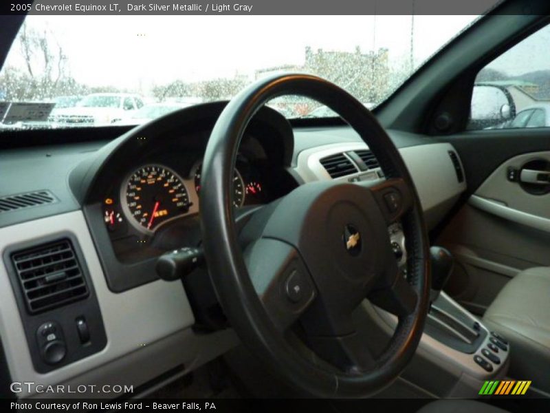 Dark Silver Metallic / Light Gray 2005 Chevrolet Equinox LT