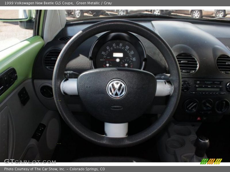 Green Metallic / Gray 1999 Volkswagen New Beetle GLS Coupe