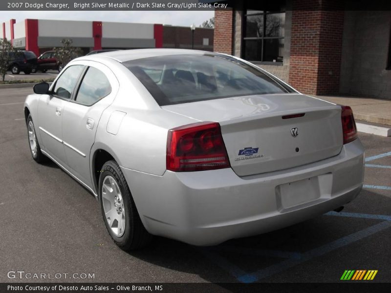Bright Silver Metallic / Dark Slate Gray/Light Slate Gray 2007 Dodge Charger