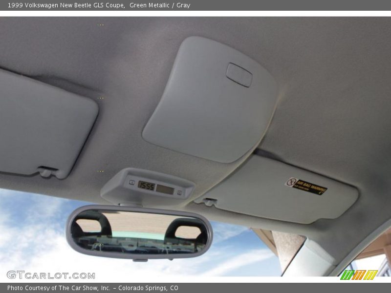 Green Metallic / Gray 1999 Volkswagen New Beetle GLS Coupe