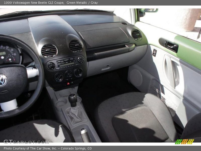 Green Metallic / Gray 1999 Volkswagen New Beetle GLS Coupe