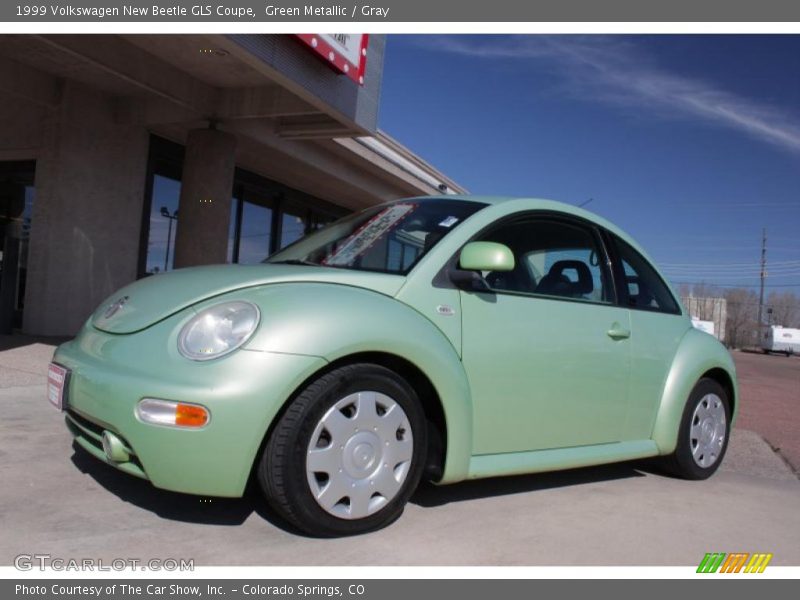 Green Metallic / Gray 1999 Volkswagen New Beetle GLS Coupe