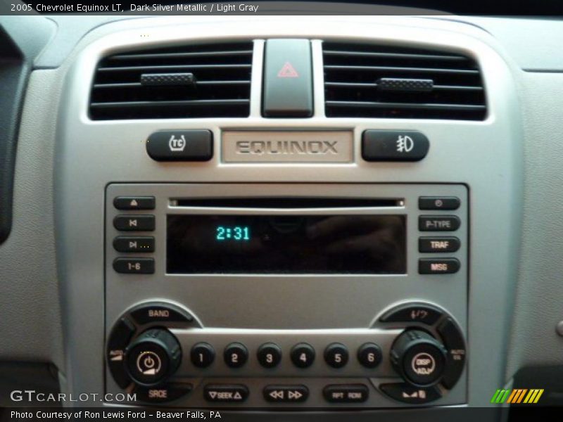Dark Silver Metallic / Light Gray 2005 Chevrolet Equinox LT