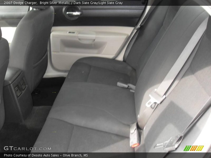 Bright Silver Metallic / Dark Slate Gray/Light Slate Gray 2007 Dodge Charger