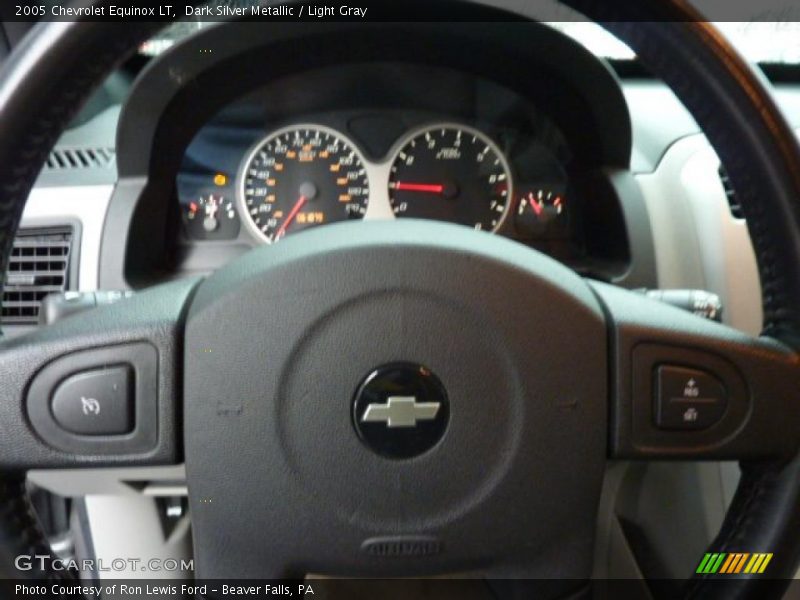 Dark Silver Metallic / Light Gray 2005 Chevrolet Equinox LT