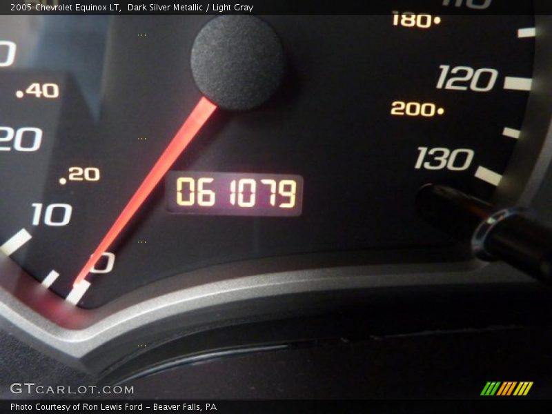 Dark Silver Metallic / Light Gray 2005 Chevrolet Equinox LT