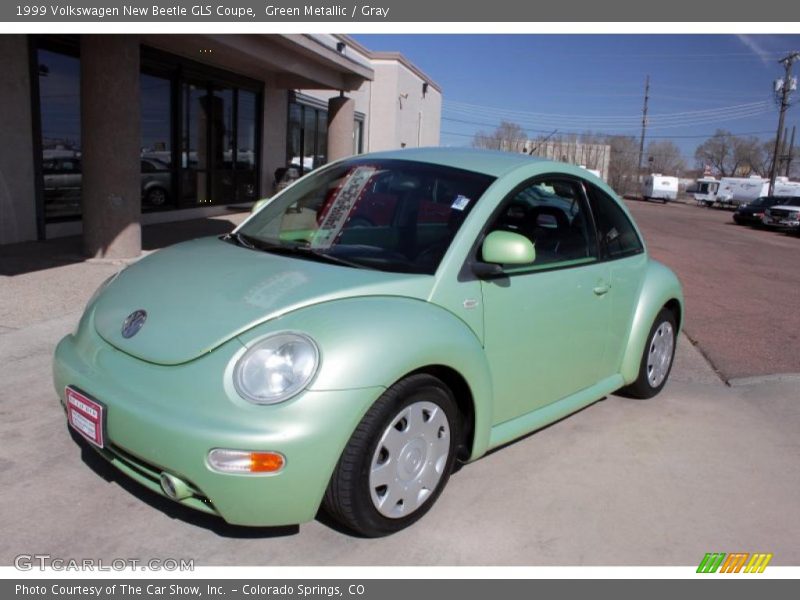 Green Metallic / Gray 1999 Volkswagen New Beetle GLS Coupe