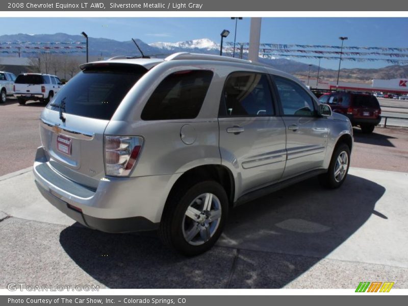 Silverstone Metallic / Light Gray 2008 Chevrolet Equinox LT AWD