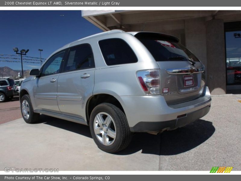 Silverstone Metallic / Light Gray 2008 Chevrolet Equinox LT AWD