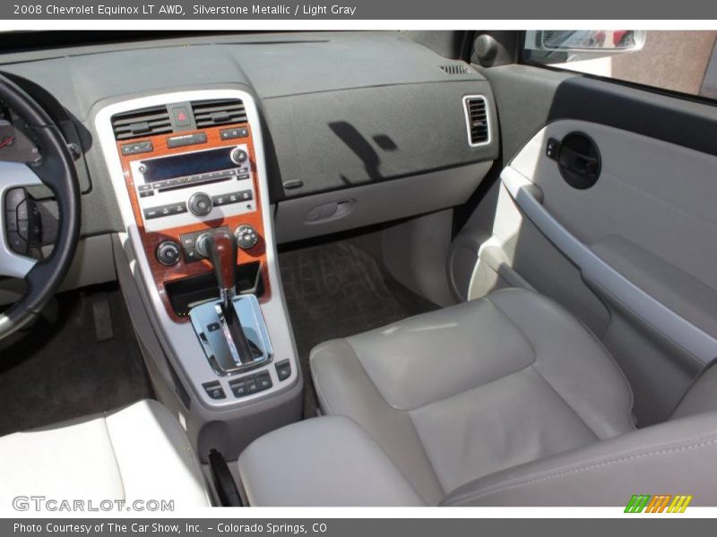 Silverstone Metallic / Light Gray 2008 Chevrolet Equinox LT AWD