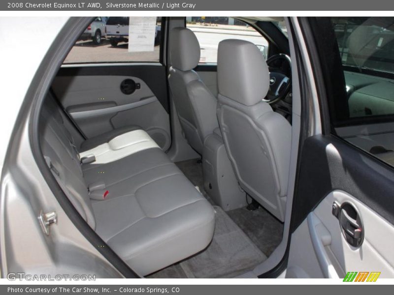 Silverstone Metallic / Light Gray 2008 Chevrolet Equinox LT AWD