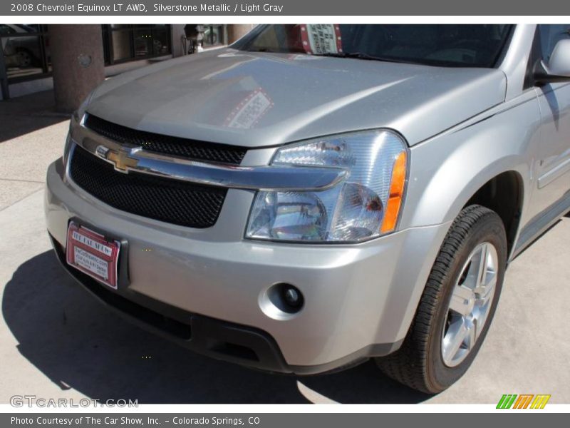 Silverstone Metallic / Light Gray 2008 Chevrolet Equinox LT AWD